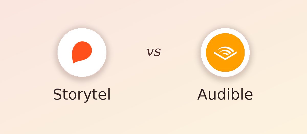 Audible vs Storytel