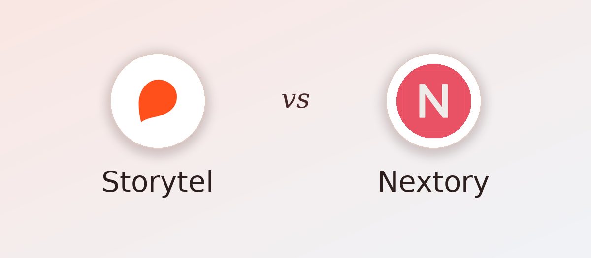 Storytel vs Nextory